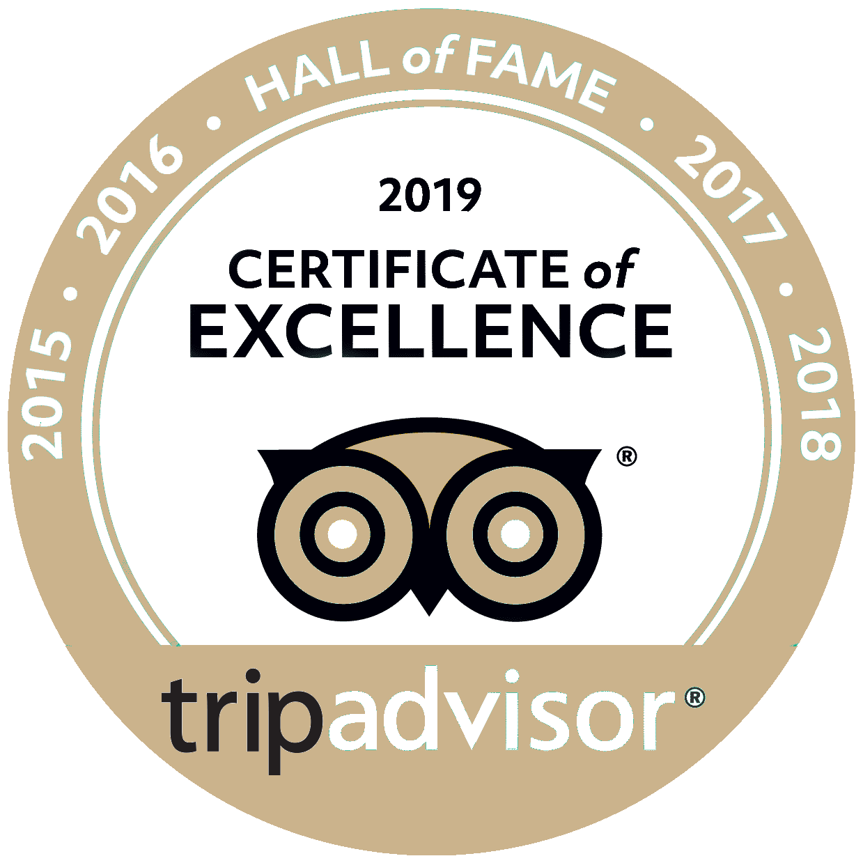 Auszeichnung Exzellenz von tripadvisor Hotel Oswald